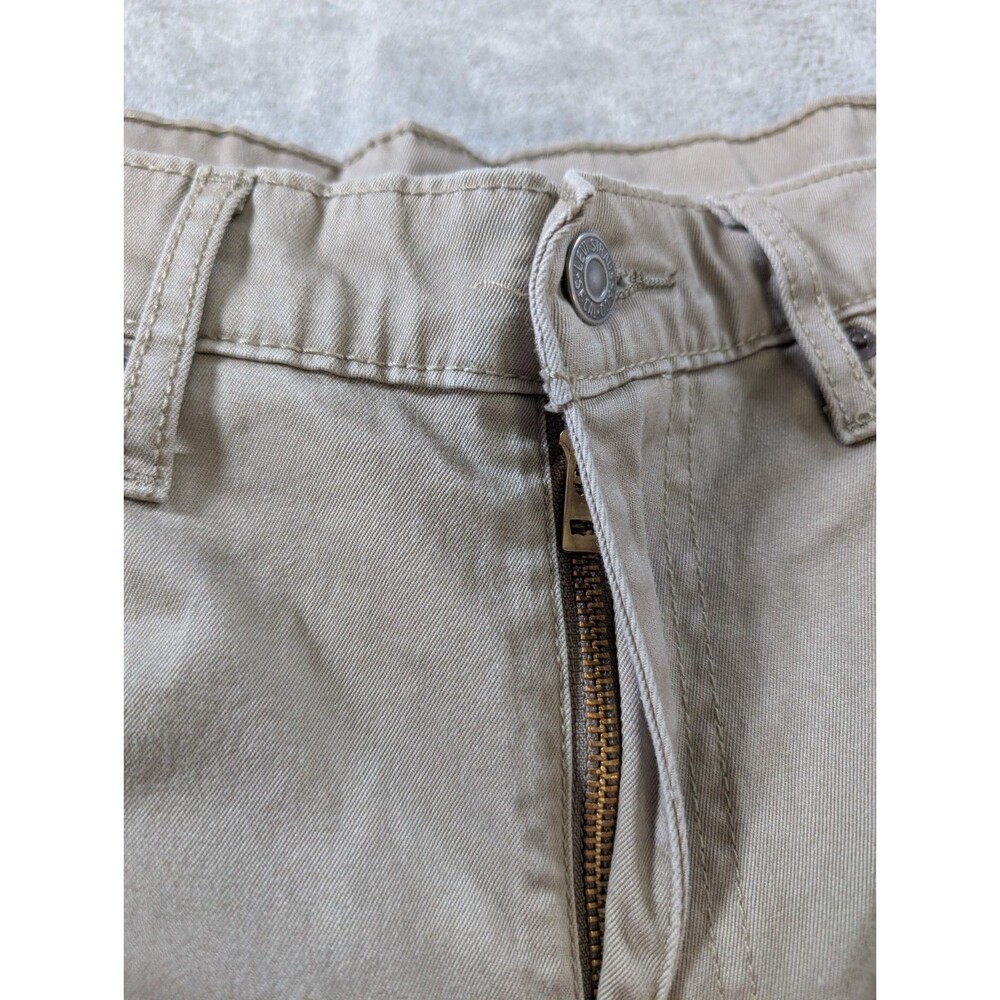 Levi's 541 Jeans Mens 34X30 Tan Athletic Taper Pants Casual Minimalist Stretch - Picture 3 of 12